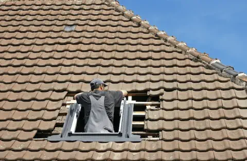 Pose de velux - Vertrieu